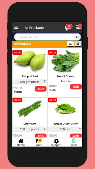 ภาพหน้าจอของ Gajraj Veg Mart