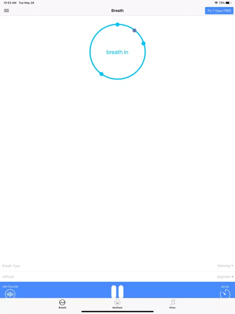 Capturas de tela do Mindfulness - Anxiety & Sleep iPad 
