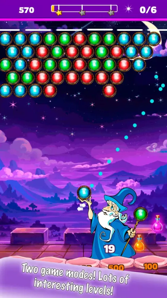 Captures d'écran de Bubble Shooter Magic Balls