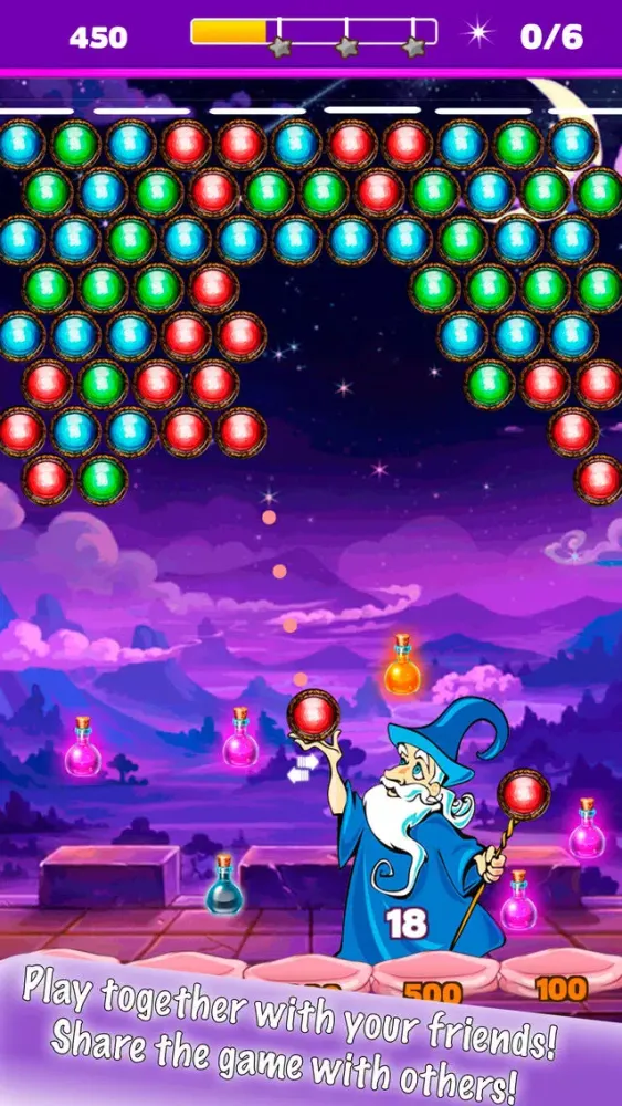 Captures d'écran de Bubble Shooter Magic Balls