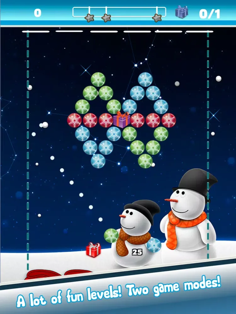 Bubble Shooter New Year - Winter holidays iPad  スクリーンショット