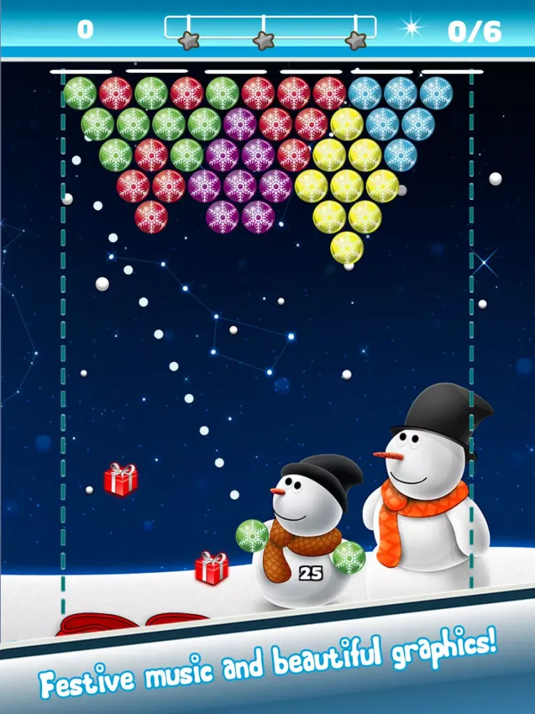 Bubble Shooter New Year - Winter holidays iPad  スクリーンショット