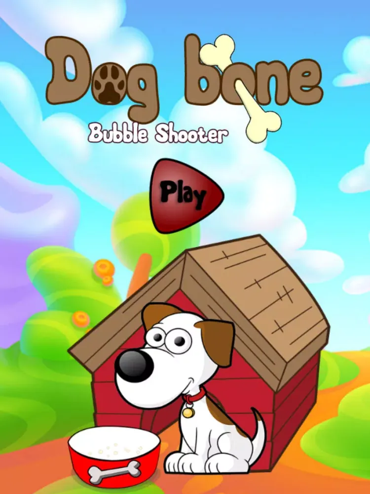 تصاویر Dog bone Bubble Shooter iPad 