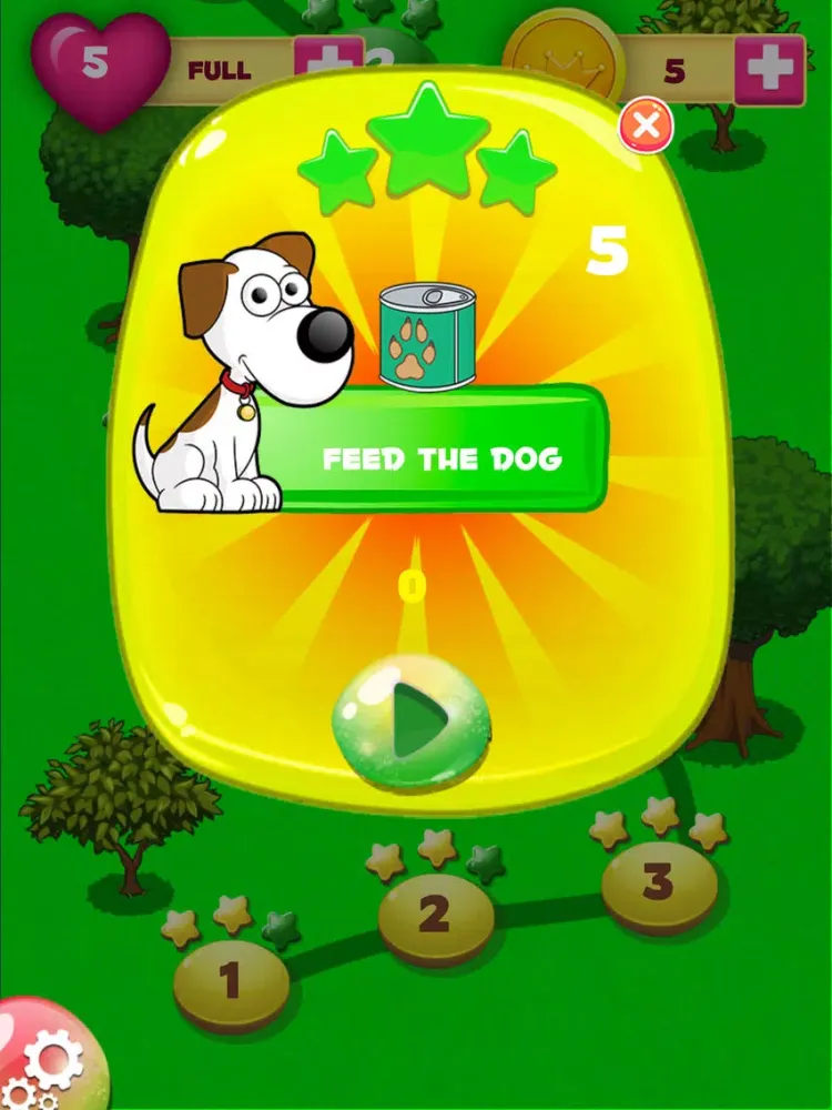 تصاویر Dog bone Bubble Shooter iPad 