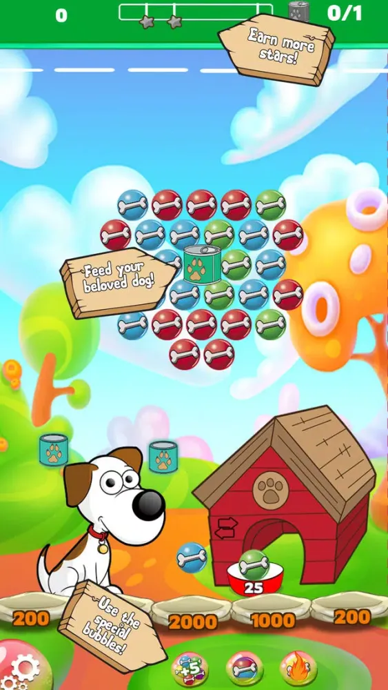 تصاویر Dog bone Bubble Shooter