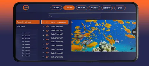 Скриншоты Gala IPTV