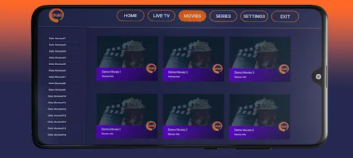 Скриншоты Gala IPTV