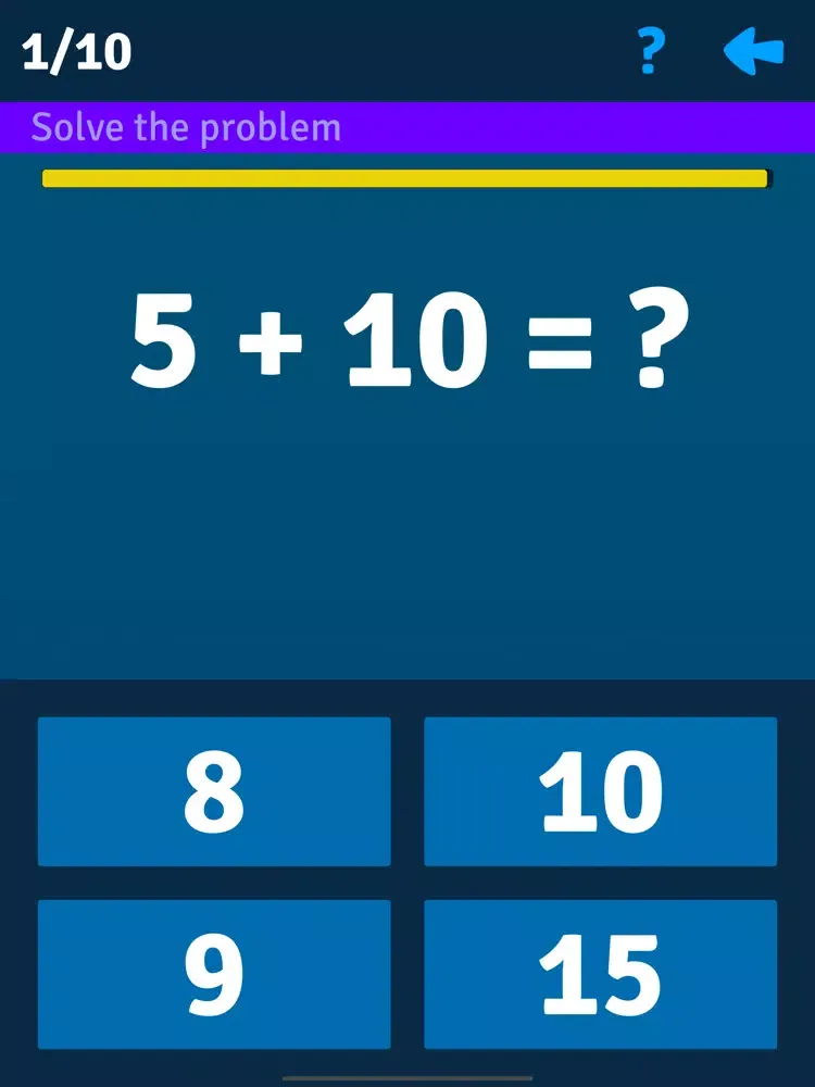 1st Grade Math Games Learning iPad  Screenshots