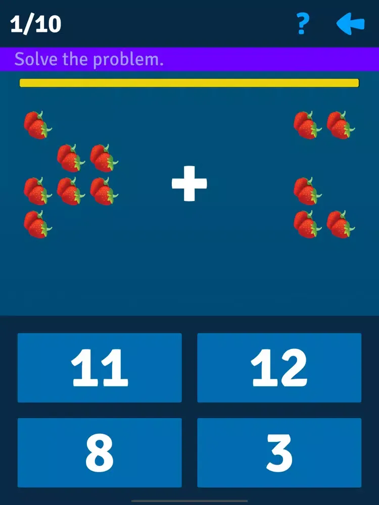 1st Grade Math Games Learning iPad  Screenshots