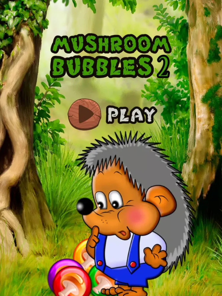 Ảnh chụp màn hình của Mushroom bubbles iPad 
