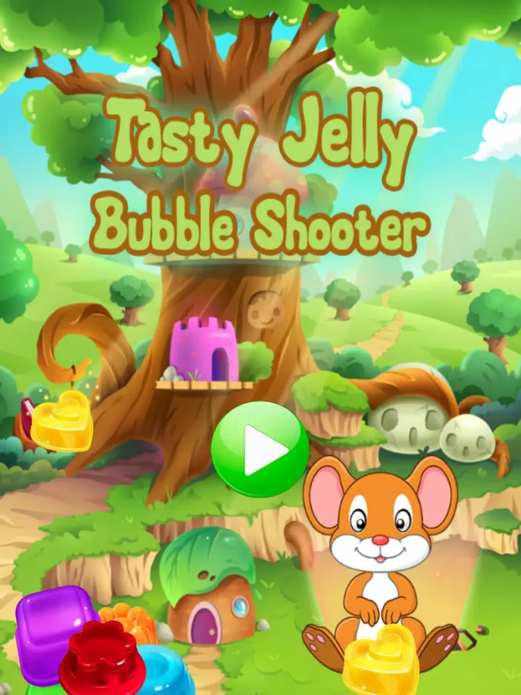 Capturas de pantalla de Tasty Jelly Bubble Shooter iPad 