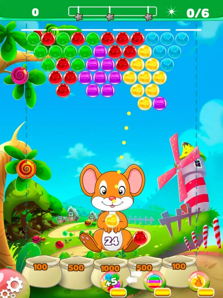 Capturas de pantalla de Tasty Jelly Bubble Shooter iPad 