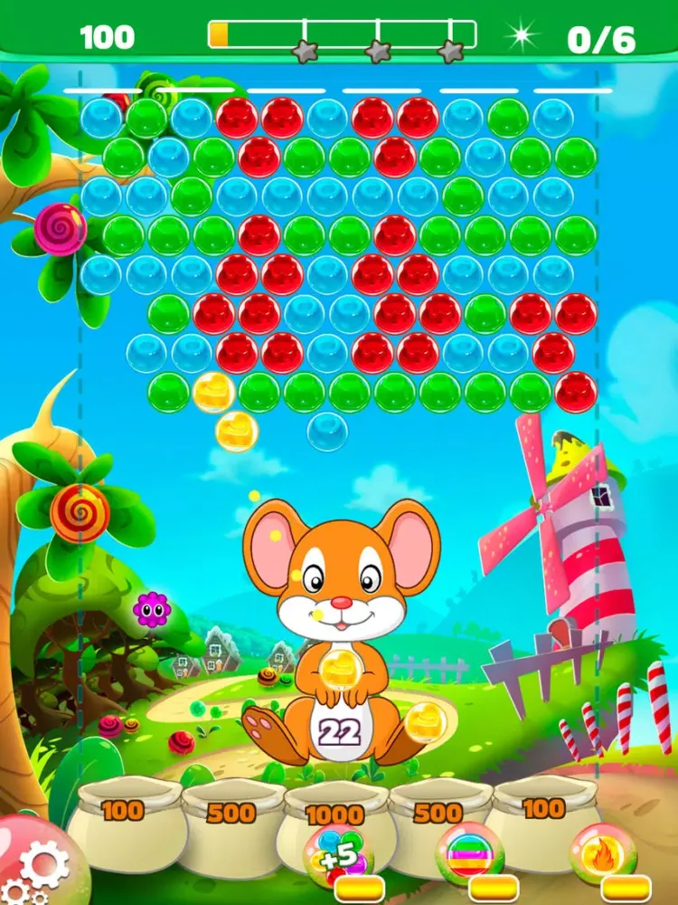 Capturas de pantalla de Tasty Jelly Bubble Shooter iPad 