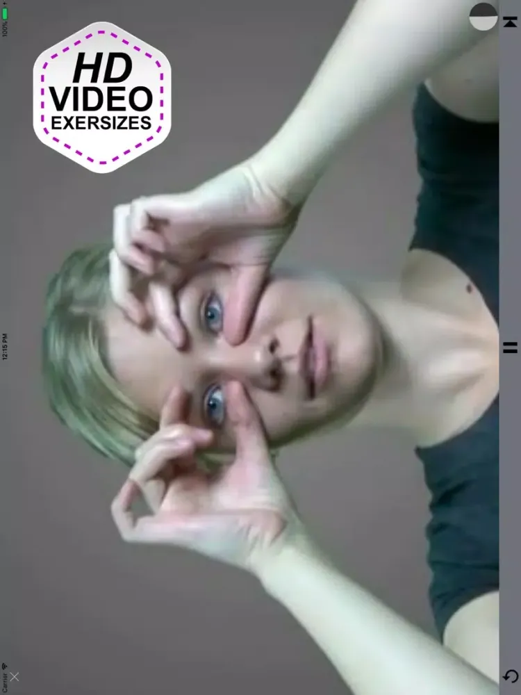 Facial Yoga Exercise Video App iPad  Screenshots