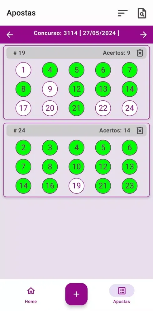 Simulador Loto Fácil Screenshots