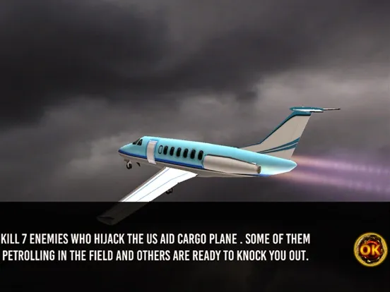Tangkapan layar Rescue US Airplane Hijack iPad 