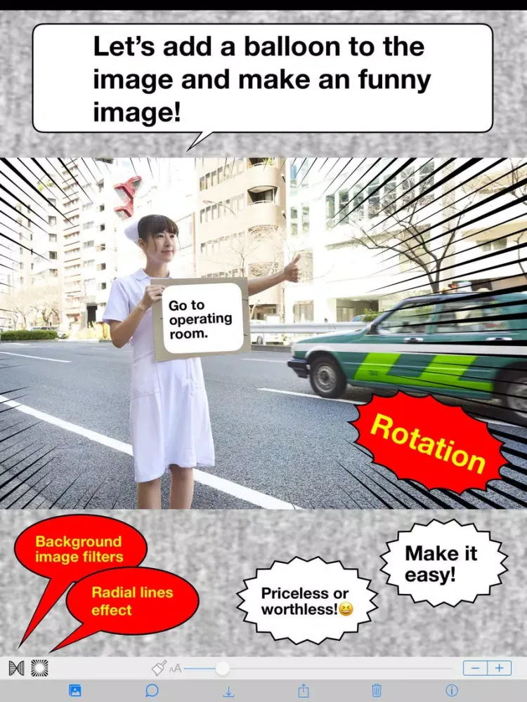 Balloon Image Maker iPad  스크린샷