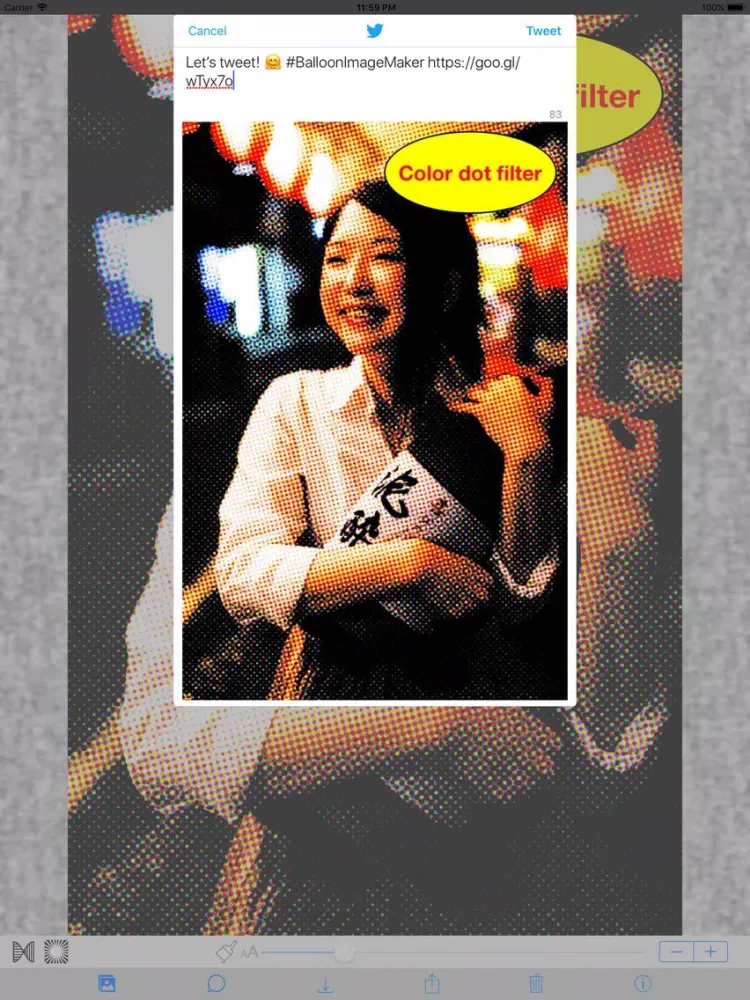 Balloon Image Maker iPad  스크린샷