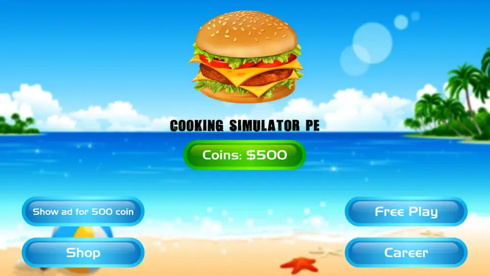 ภาพหน้าจอของ Cooking Simulator PE