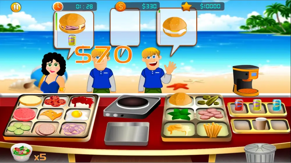 ภาพหน้าจอของ Cooking Simulator PE