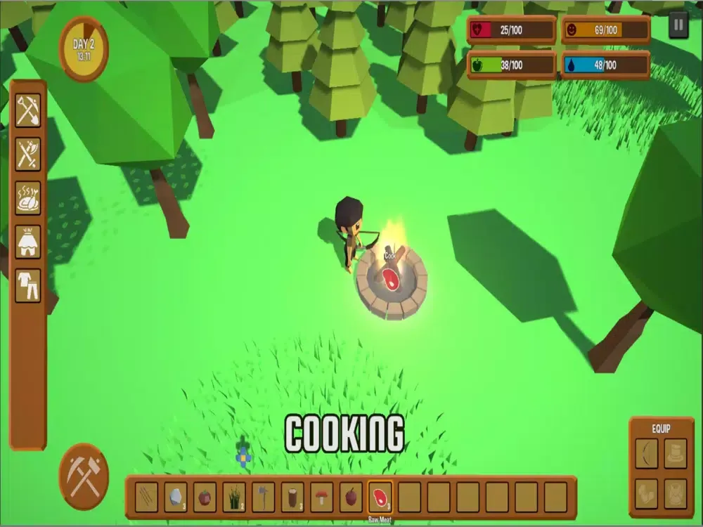 Survival: Wild Forest iPad  স্ক্রিনশট