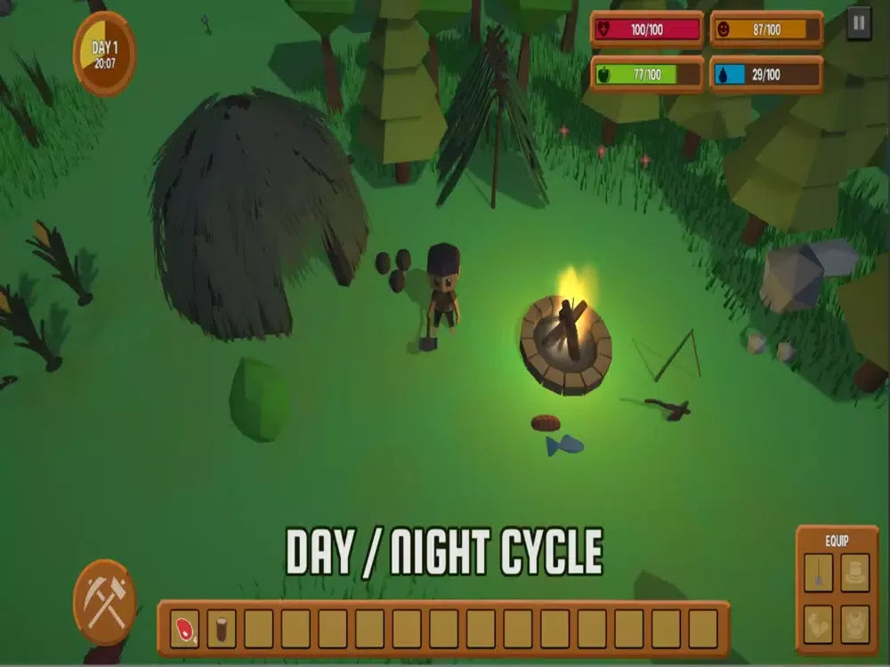Survival: Wild Forest iPad  স্ক্রিনশট