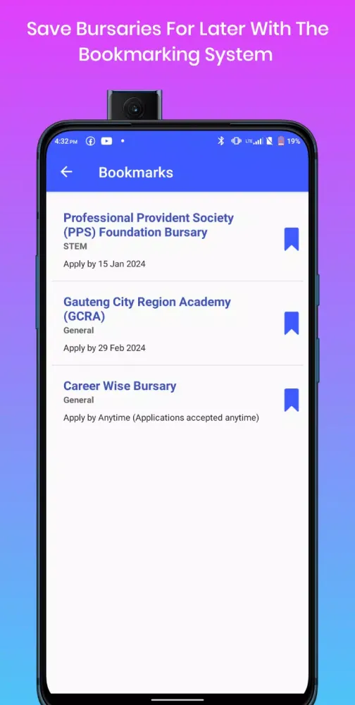 Captures d'écran de Bursaries South Africa 2024