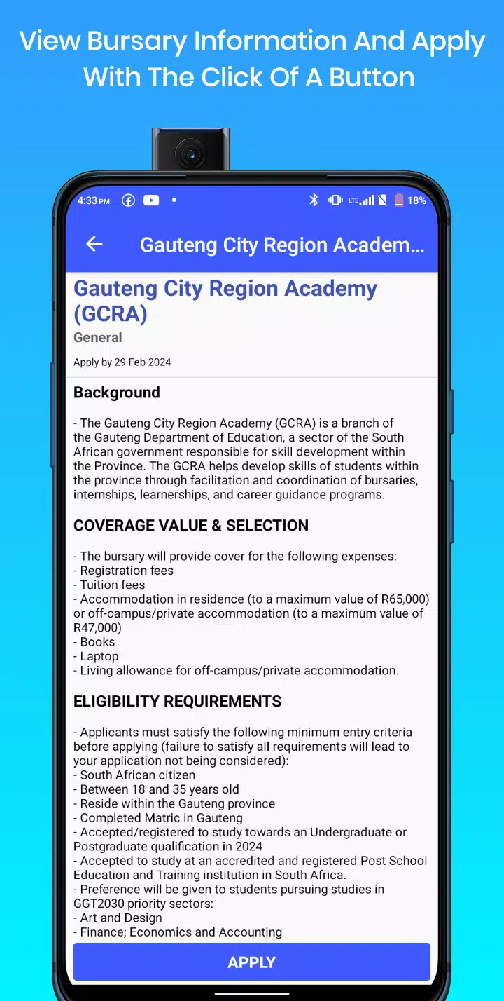 Bursaries South Africa 2024 Screenshots