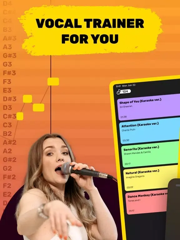 صور Vocal Improver AI: How to Sing iPad 