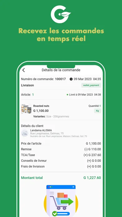 تصاویر Galata - Application vendeurs