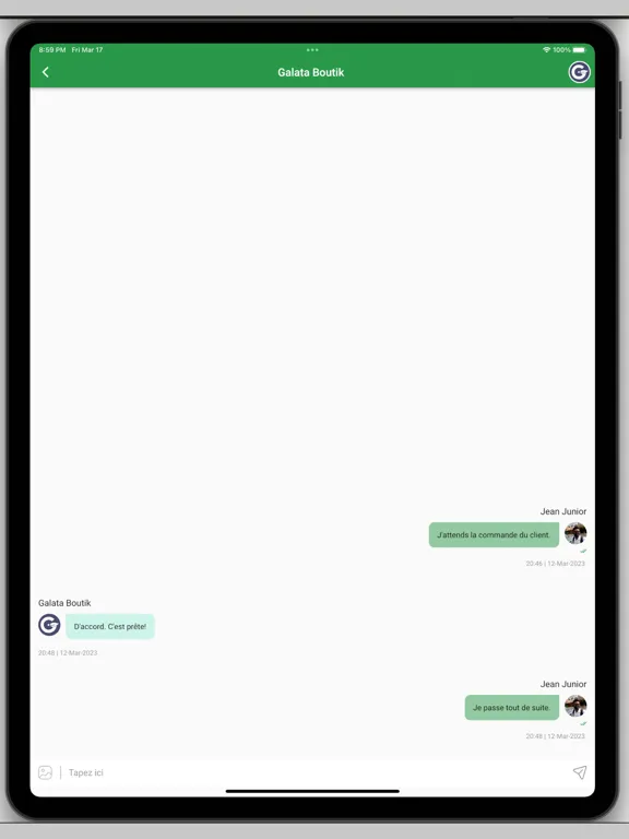 Galata TRAPDE iPad 应用截图