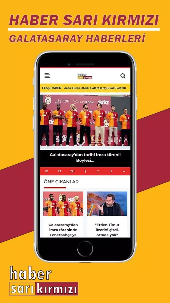 Haber Sarı Kırmızı应用截图