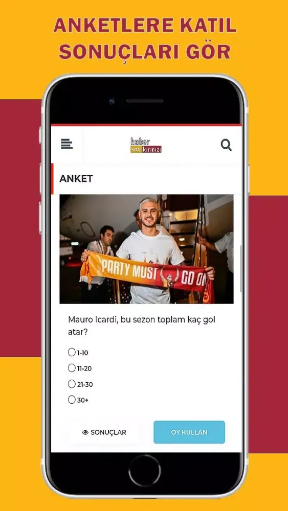 Haber Sarı Kırmızı应用截图