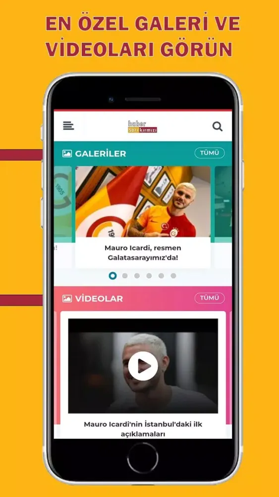 Haber Sarı Kırmızı应用截图