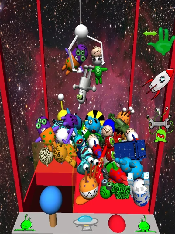 Zrzuty ekranu Alien Claw iPad 