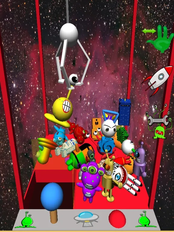 Zrzuty ekranu Alien Claw iPad 