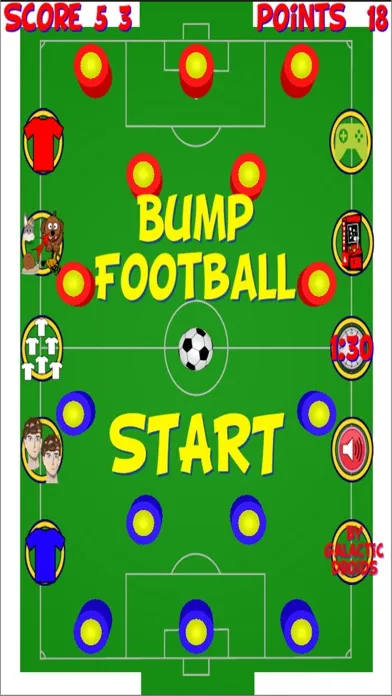 Capturas de tela do Bump Football
