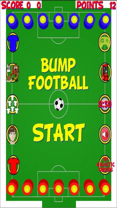 Capturas de tela do Bump Football