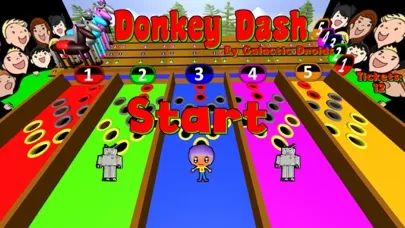 Ảnh chụp màn hình của Donkey Dash Derby