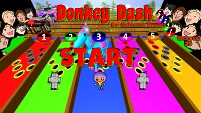 Ảnh chụp màn hình của Donkey Dash Derby