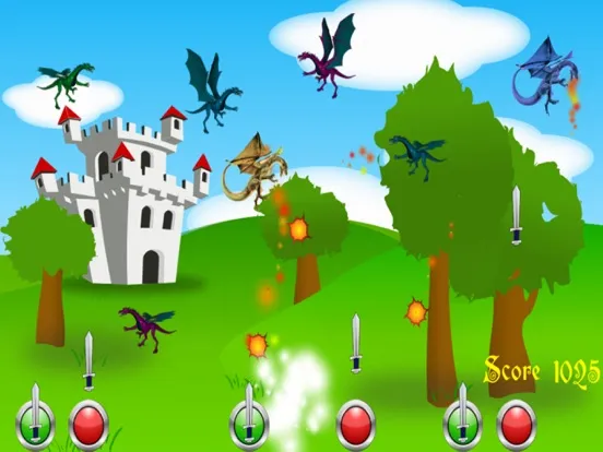 Tangkapan skrin Dragons and Swords iPad 