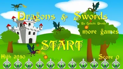Tangkapan skrin Dragons and Swords