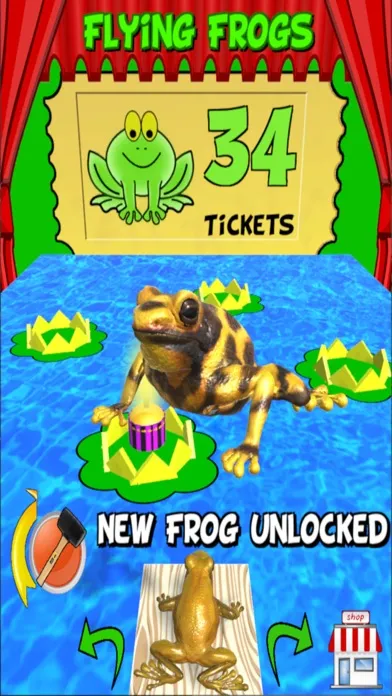 Zrzuty ekranu Flying Frogs Pro