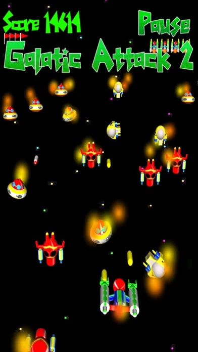 Tangkapan layar Galatic Attack 2