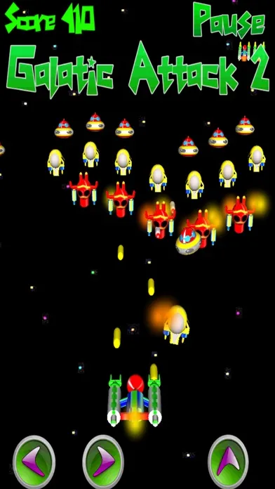 Tangkapan layar Galatic Attack 2