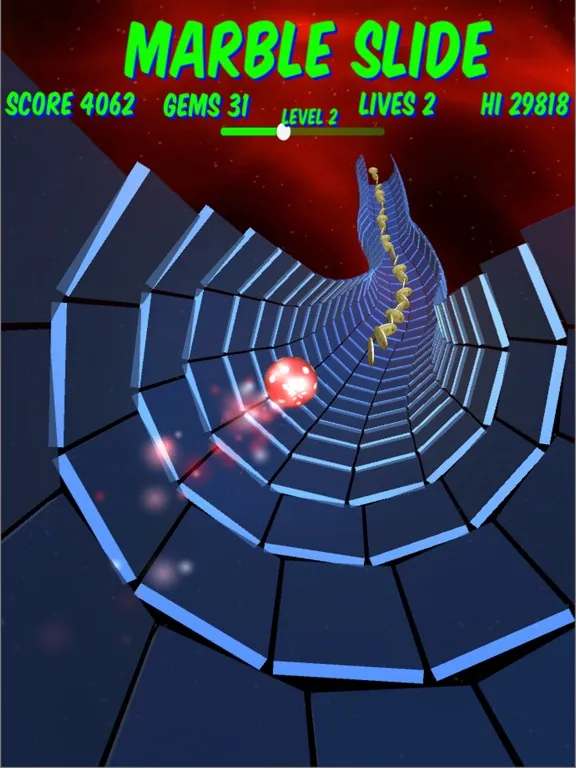 Zrzuty ekranu Marble Slide iPad 