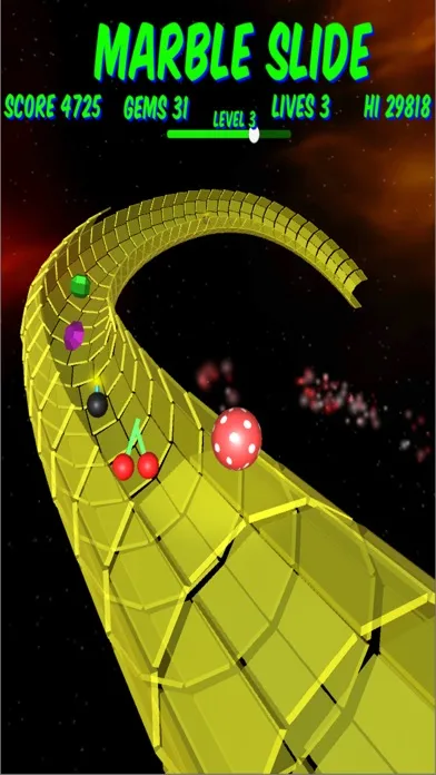 Zrzuty ekranu Marble Slide
