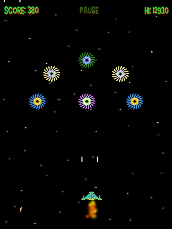 Tangkapan skrin Phoenix Cresta Shooter Pro iPad 