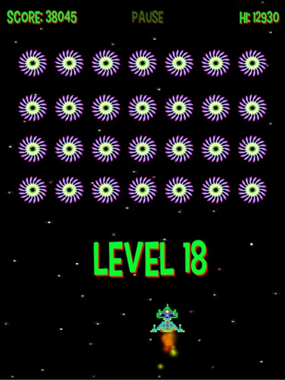 Tangkapan skrin Phoenix Cresta Shooter Pro iPad 