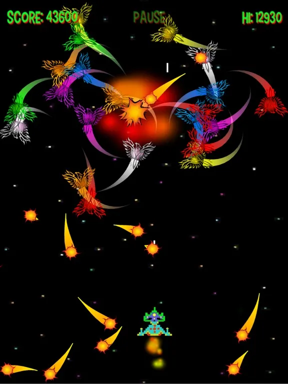 Tangkapan skrin Phoenix Cresta Shooter Pro iPad 